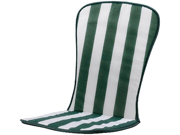 action-outdoor-cotton-mix-seat-high-cushion-with-back-rest-in-green-and-white-stripes