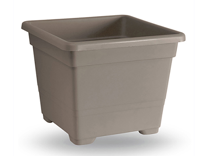 plastic-square-flower-pot-taupe-18-cm