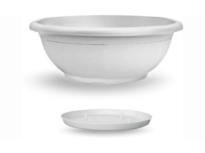 navigate-white-bowl-pot-with-plate-40cm