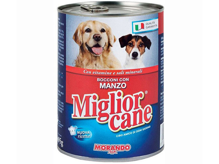 miglior-cane-wellness-system-chunks-with-beef-wet-dog-food-405g