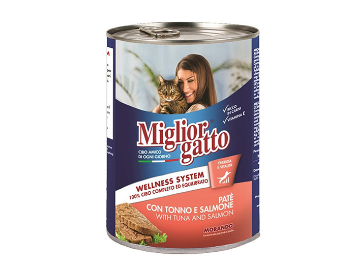 miglior-gatto-wellness-system-pate-with-tuna-and-salmon-wet-cat-food-400g
