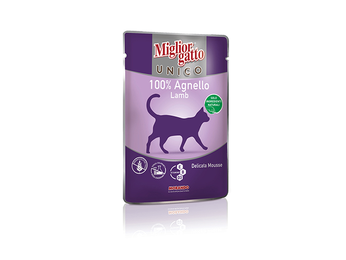 miglior-gatto-unico-delicate-mousse-with-lamb-wet-cat-food-85-grams