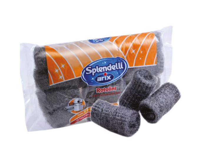 arix-ultrafine-steel-wool-rolls-set-of-12-pieces