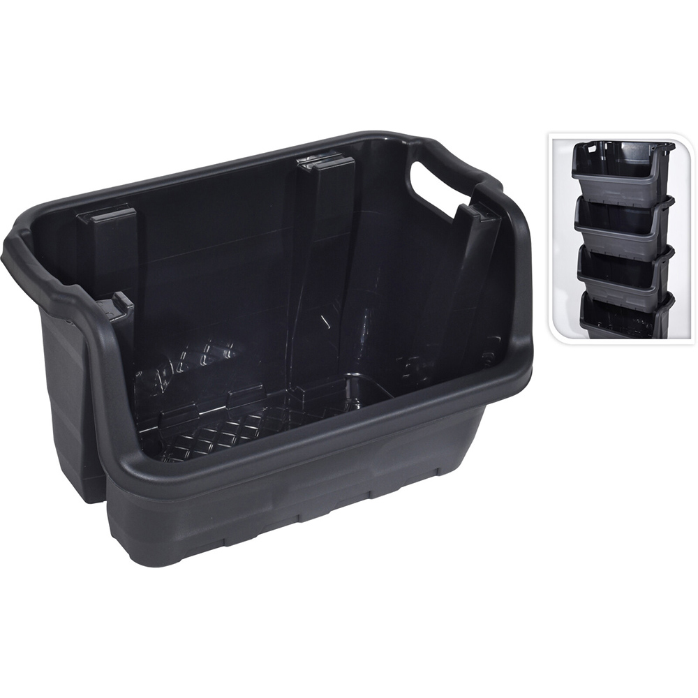 plastic-storage-basket-stackable-with-handles-black