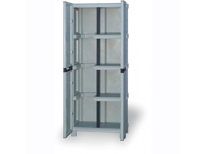 tall-polypropylene-broom-storage-cabinet-2-door-grey-70cm-x-39cm-x-172cm