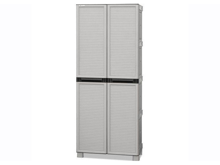 tall-polypropylene-broom-storage-cabinet-2-door-grey-70cm-x-39cm-x-172cm