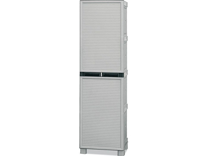 artplast-plastic-resin-1-door-storage-cabinet-with-4-shelves-grey-50cm-x-39cm-x-172cm