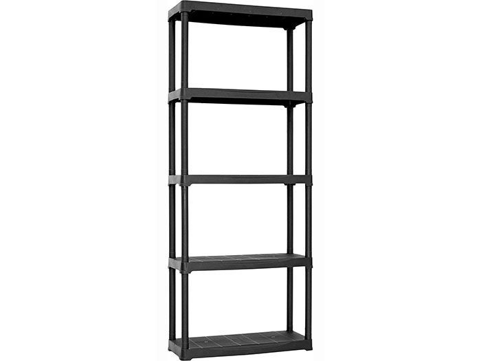 artplast-5-tier-polypropylene-shelving-system-black-70cm-x-30cm-x-174cm