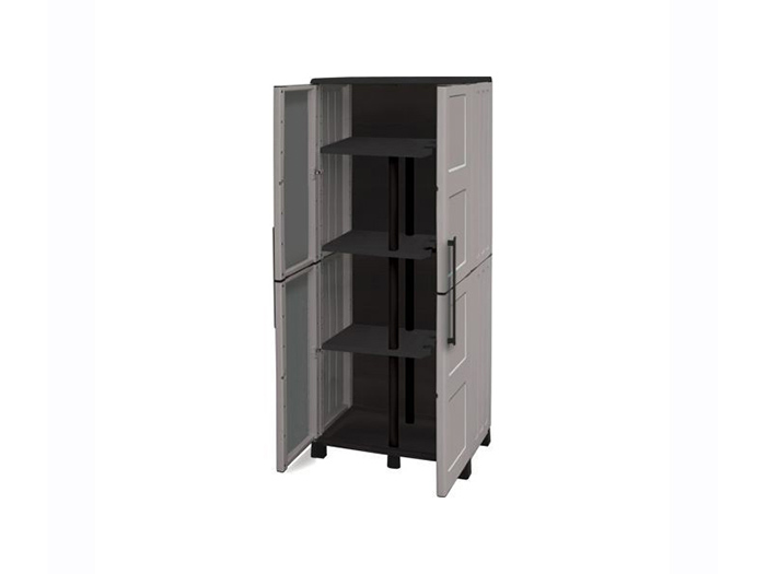 artplast-2-door-polypropylene-broom-cabinet-grey-68cm-x-37cm-x-169cm