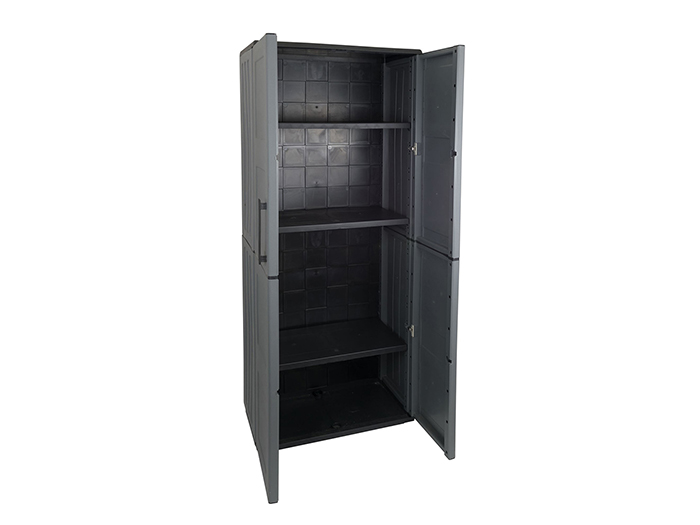 artplast-plastic-2-door-storage-cabinet-grey-68cm-x-37cm-x-163cm