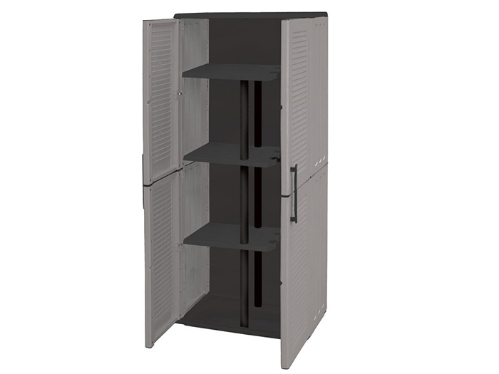 artplast-full-height-duplex-plastic-storage-cabinet-with-3-internal-shelves-grey-68cm-x-37cm-x-163cm