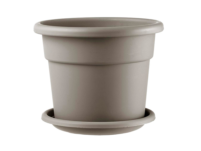 artplast-cylinder-flower-pot-taupe-16-cm