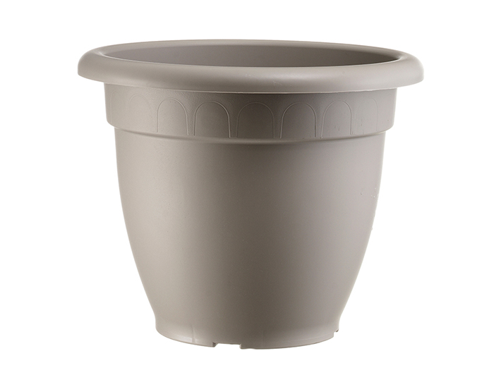 artplast-flower-pot-bell-taupe-25-cm