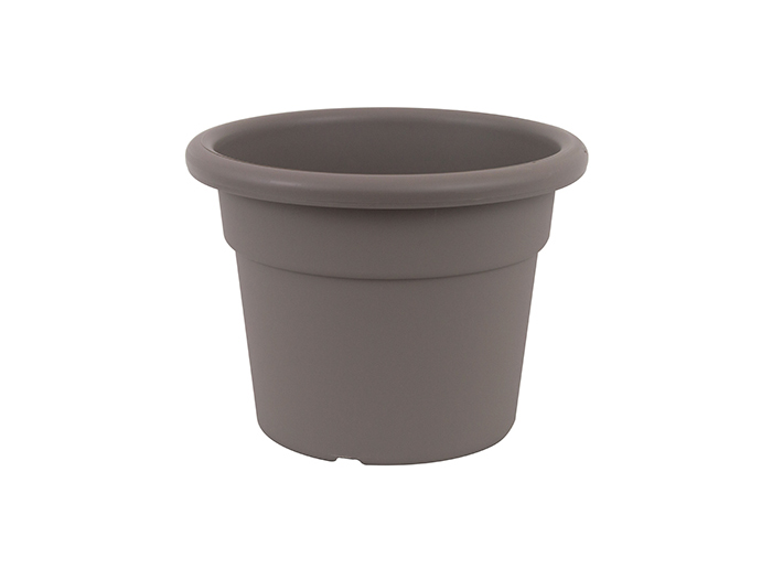 artplast-plastic-round-cylinder-flower-pot-taupe-40cm