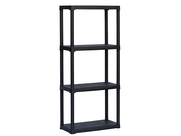 artplast-4-tier-polypropylene-shelving-system-black-60cm-x-30cm-x-133cm