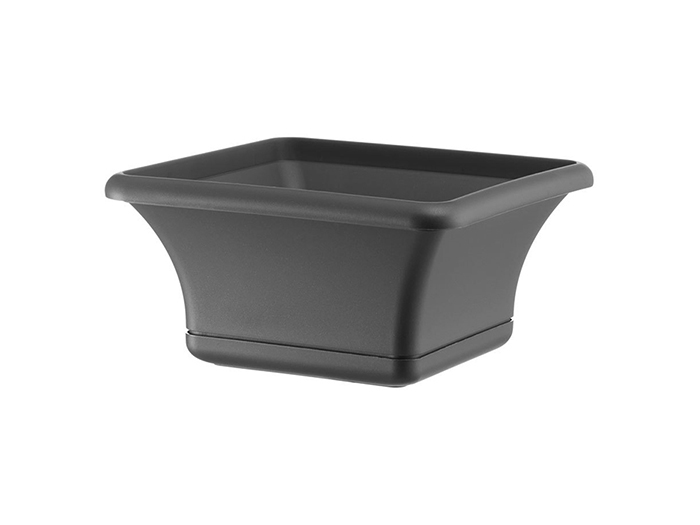 sally-square-flower-pot-with-saucer-anthracite-30-cm