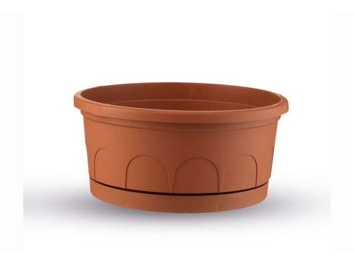 artplast-leader-plastic-round-low-flower-pot-terracotta-red-20cm