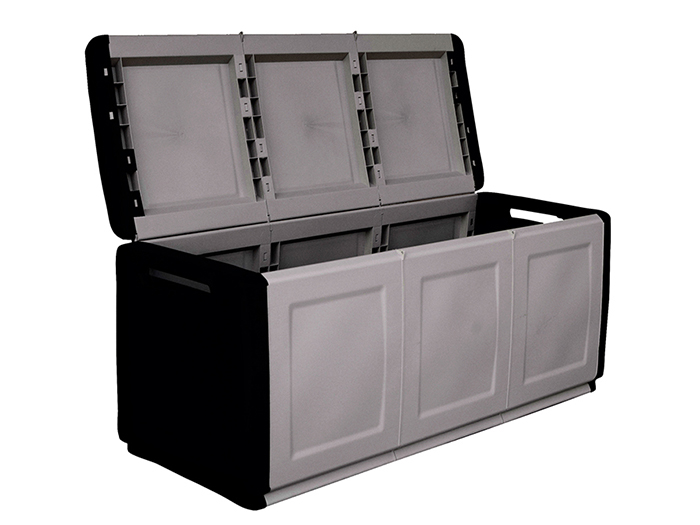 artplast-polypropylene-storage-trunk-grey-and-black-330l-138cm-x-53cm-x-57cm