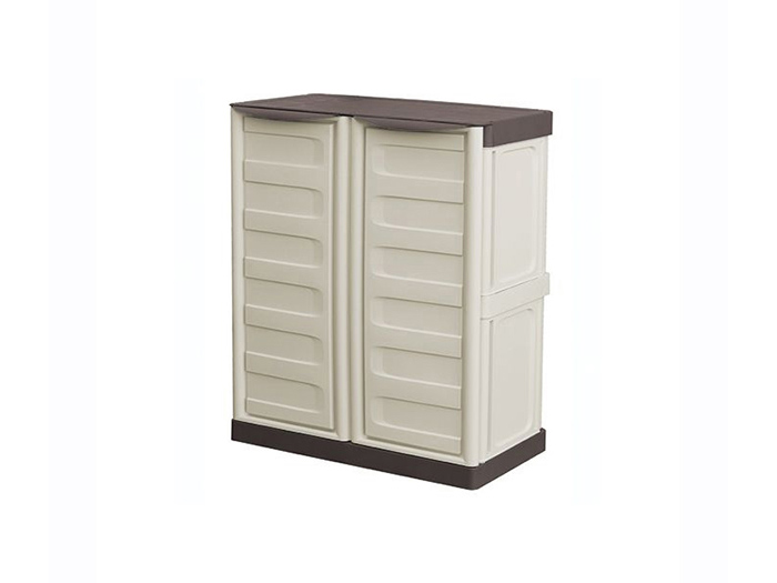artplast-2-door-low-polypropylene-storage-cabinet-beige-70cm-x-39cm-x-85-5cm
