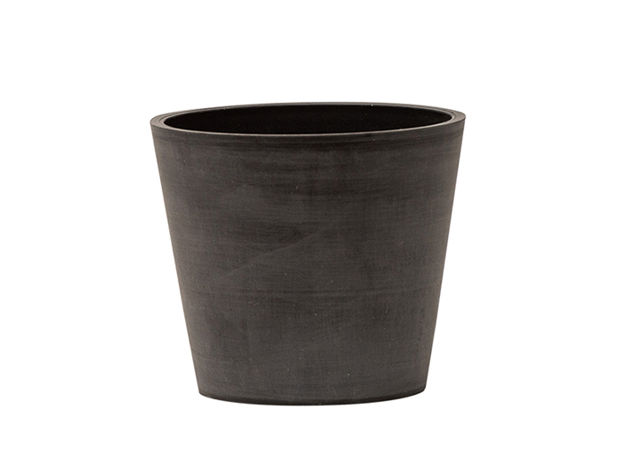 artplast-leonardo-plastic-round-flower-pot-dark-grey-10cm
