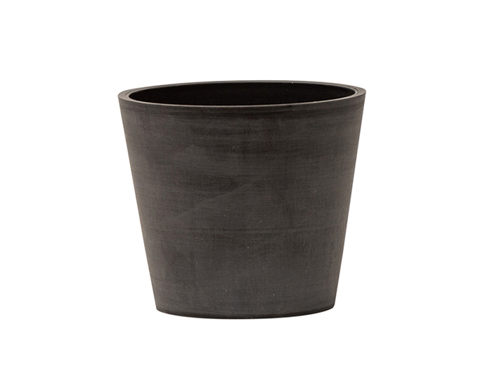 artplast-leonardo-plastic-round-flower-pot-dark-grey-15cm