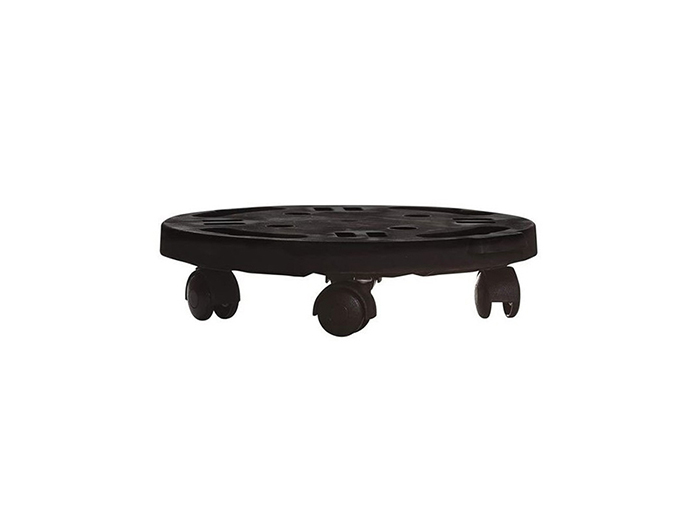 artplast-round-platform-with-wheels-black-28cm