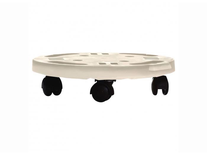 artplast-round-platform-with-wheels-beige-30cm