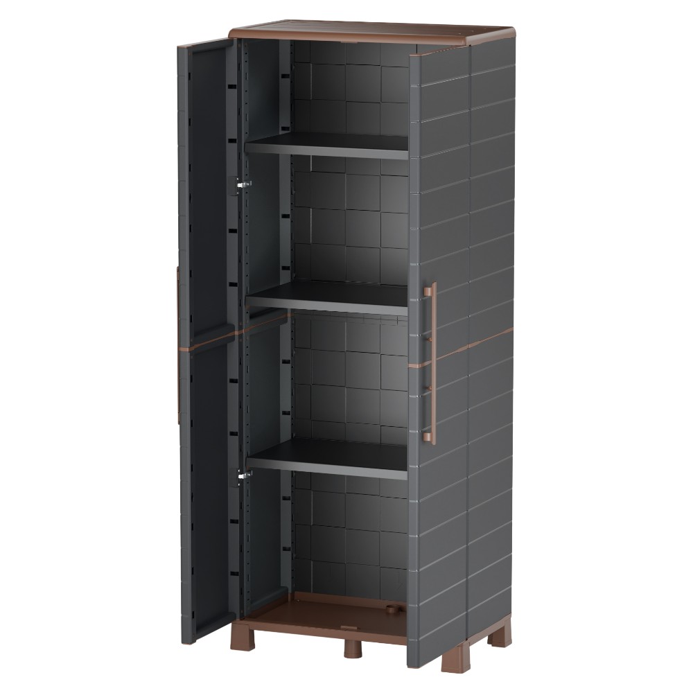 artplast-storage-cabinet-3-shelves-linea-portofino-polypropylene-grey-and-brown