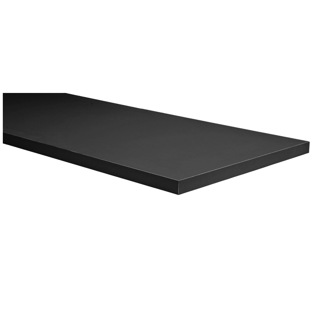 kitmel-black-melamine-wood-shelf-panel-60-x-20-x-1-8cm