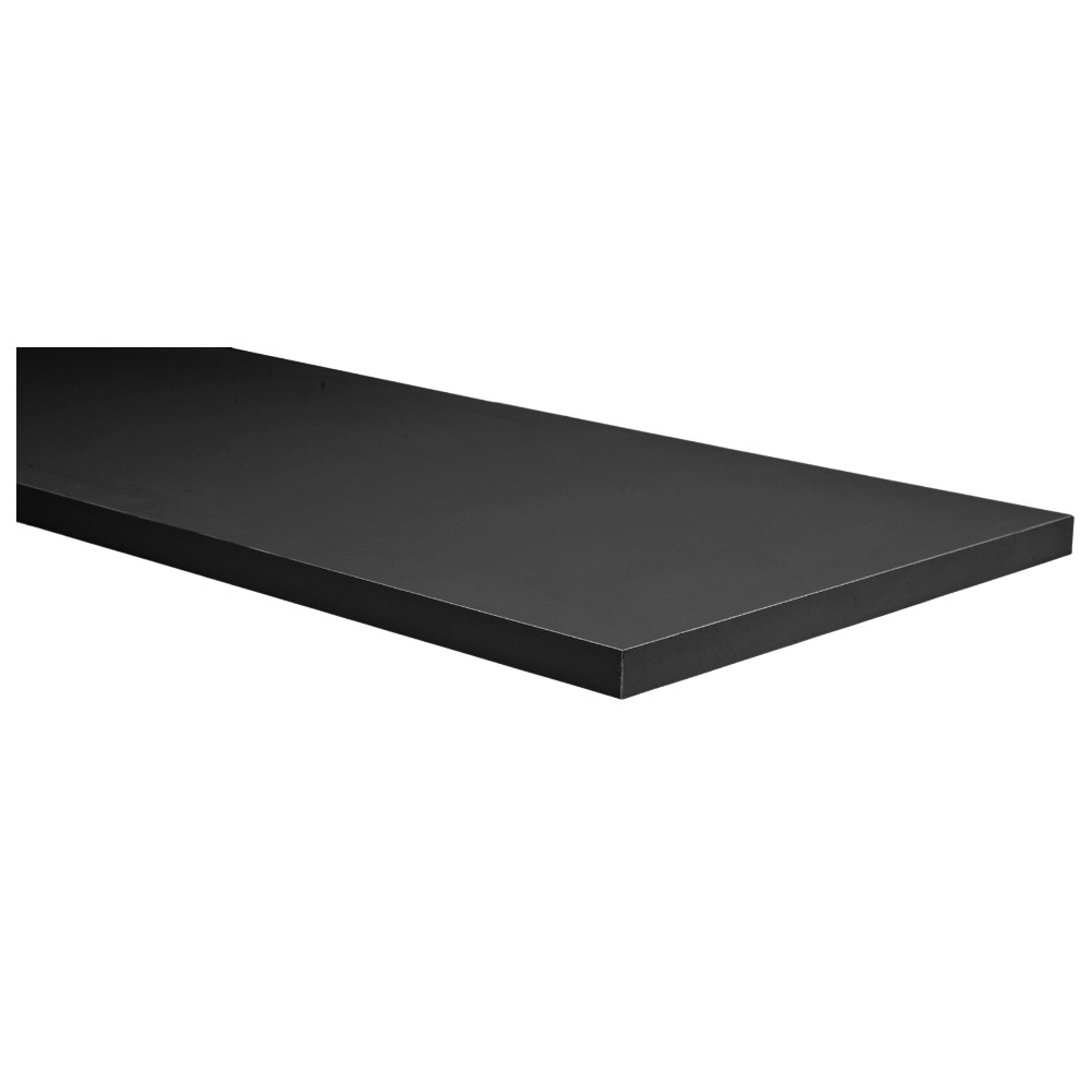 kitmel-black-melamine-wood-shelf-panel-60-x-40-x-1-8cm