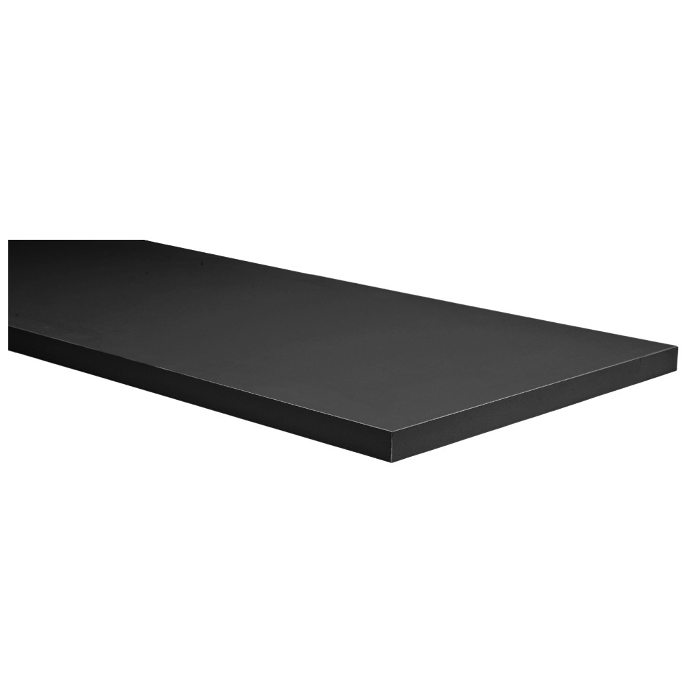 kitmel-black-wood-melamine-shelf-panel-210-x-50-x-1-8cm