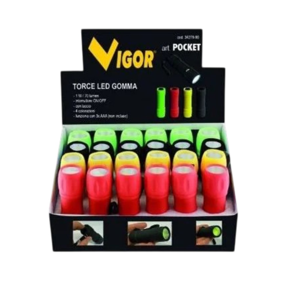 vigor-pocket-led-rubber-torch-assorted-colours