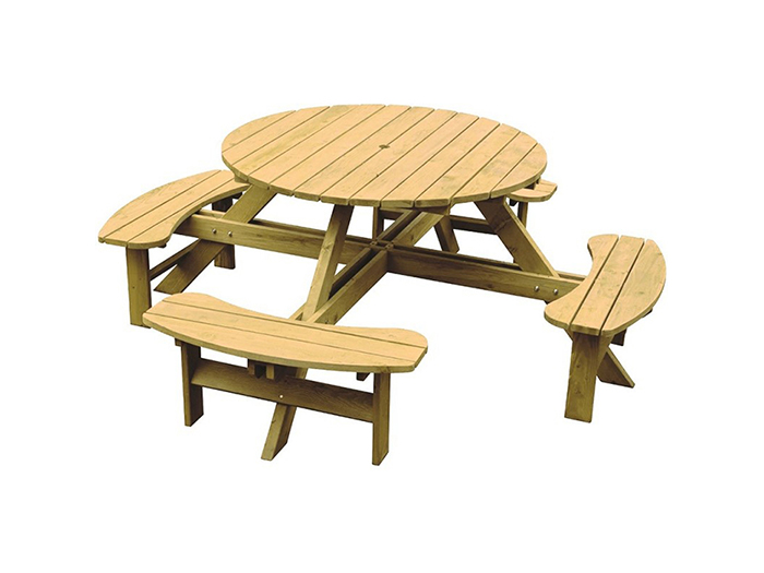 pine-round-wooden-outdoor-table-with-benches-110cm-x-186cm-x-70cm