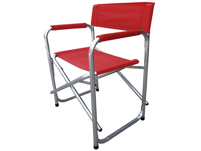 red-aluminium-and-polyester-folding-armchair