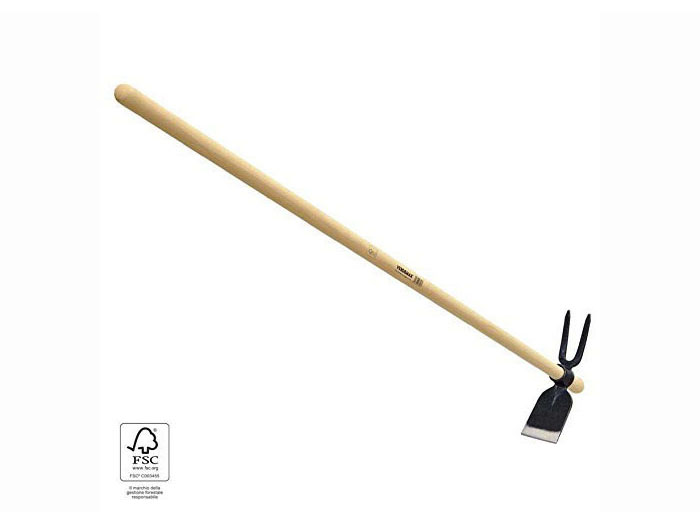 verdemax-garden-hoe-2-prong-cultivator-with-handle-125-cm