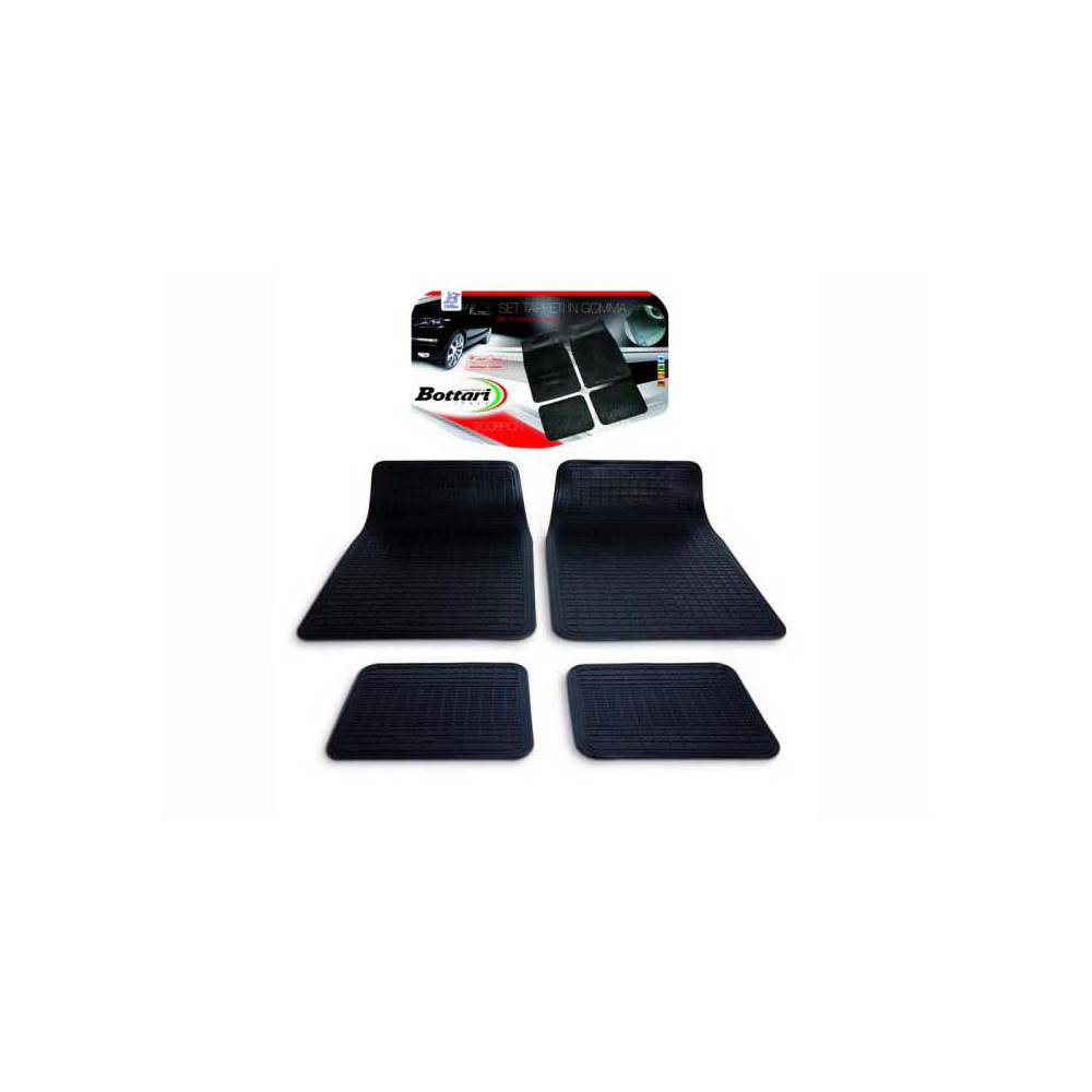 bottari-black-rubber-car-mat-set-of-4-pieces