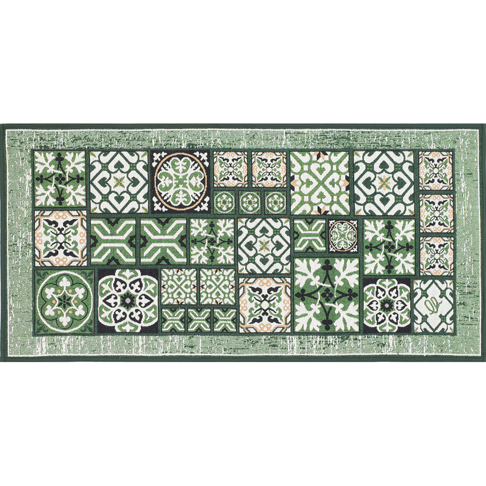 sprint-design-kitchen-carpet-maiolica-green-40cm-x-68cm