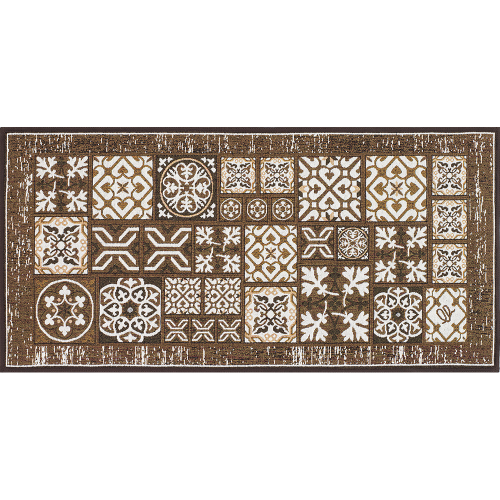 sprint-design-kitchen-carpet-maiolica-brown-40cm-x-68cm