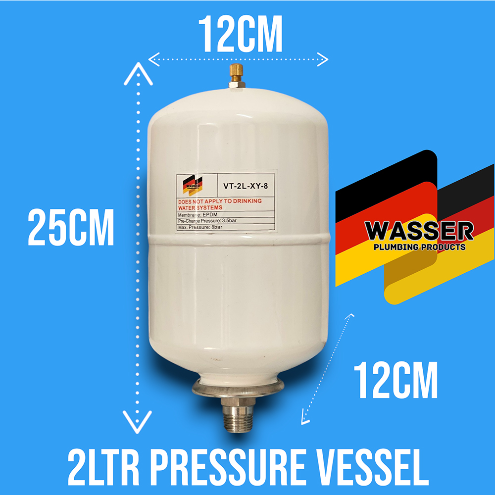 wasser-pre-charge-pressure-vessel-2l-3-5-bar