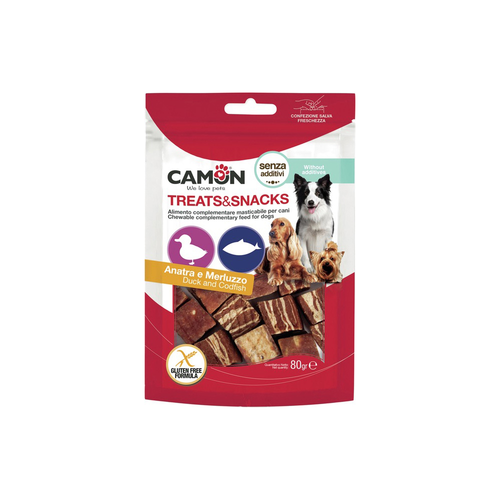 camon-duck-cod-cubes-dog-treat-snacks-80g
