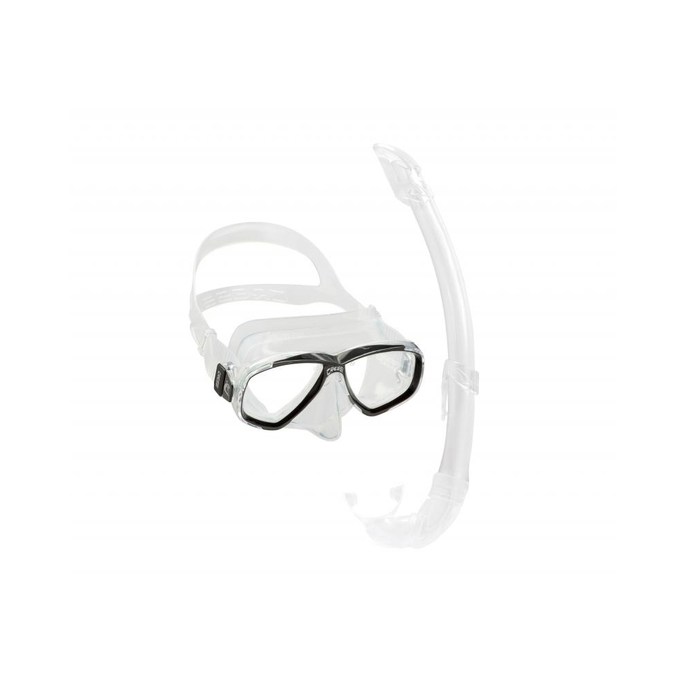 cressi-perla-snorkelling-mask-set-of-2-pieces-4-assorted-colours