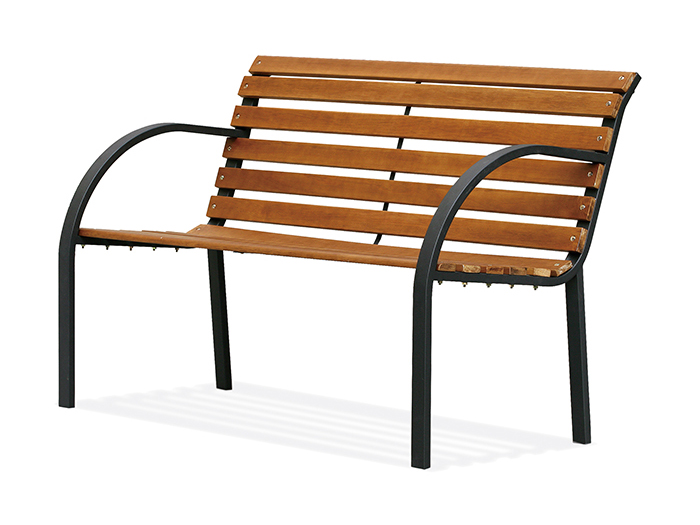 varnished-wooden-slats-public-park-style-bench