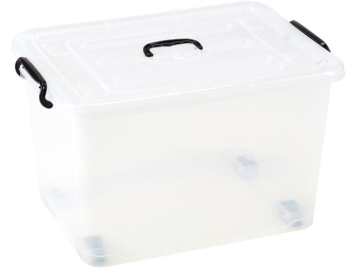 plastic-transparent-low-storage-box-with-wheels-65l-58-5cm-x-43cm-x-35-5cm