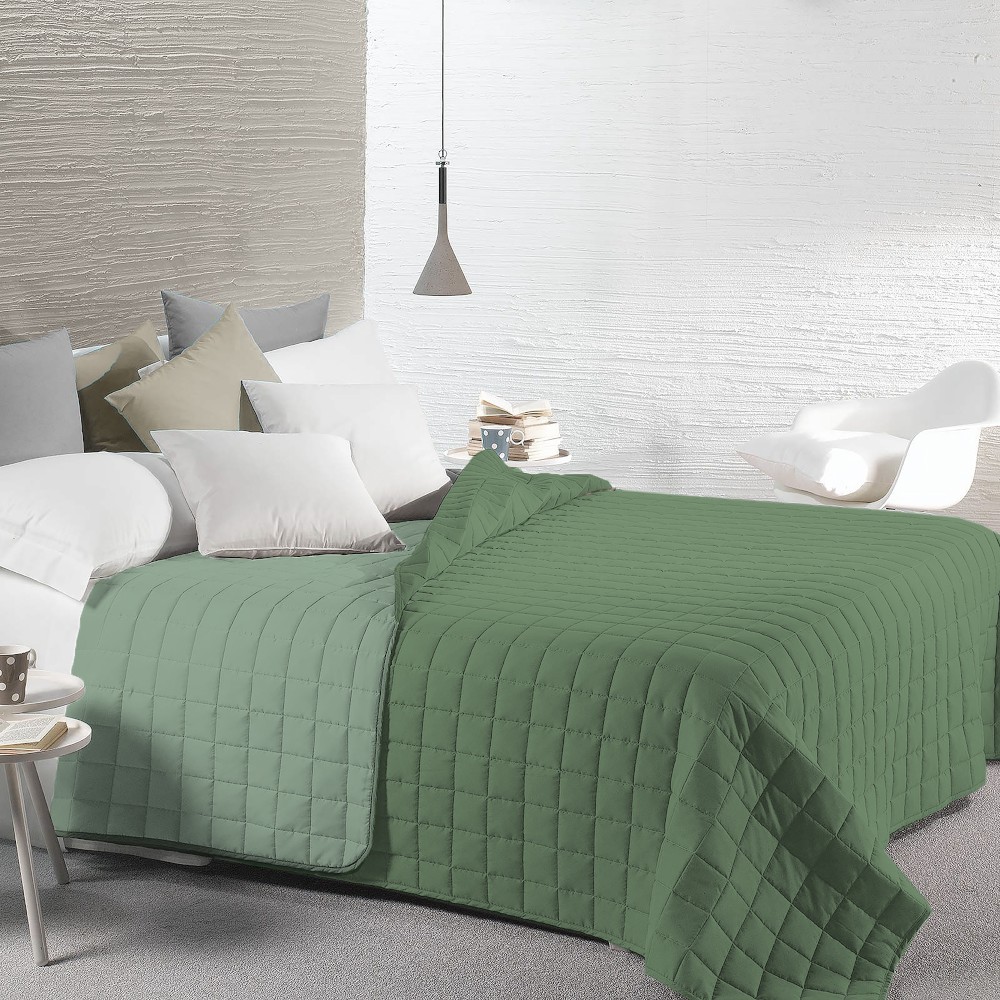 zambetti-bea-bicolour-double-bed-quilted-bedspread-green-sage-green-260-cm