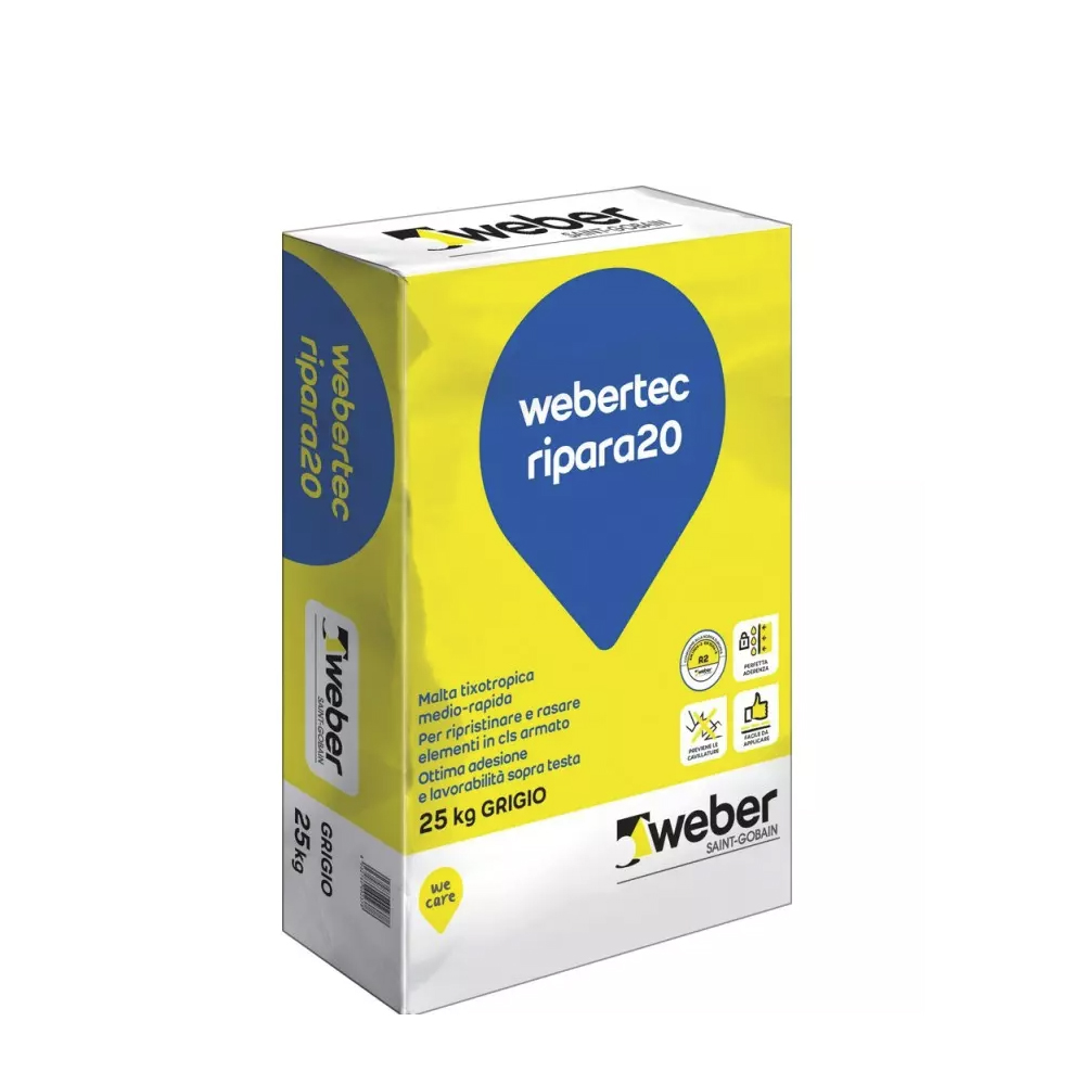 webertec-ripara20-concrete-repair-mortar-white