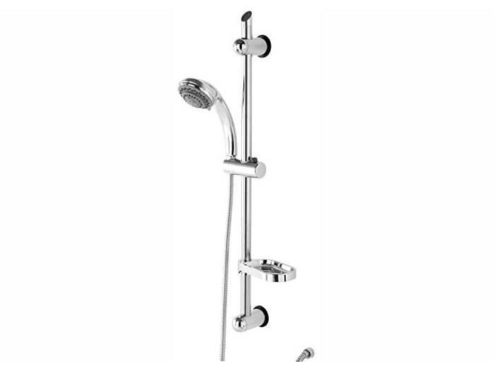 chrome-sliding-shower-rail