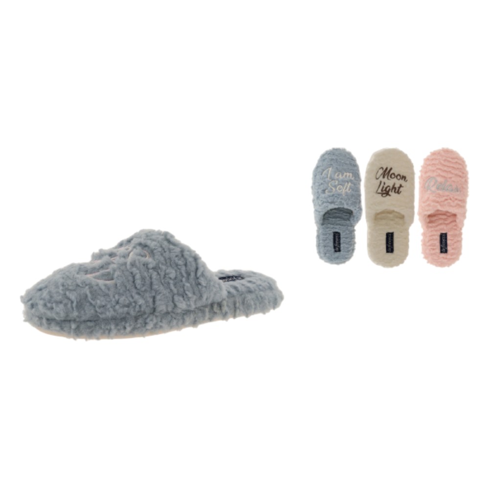 home-slippers-open-back-for-women-3-assorted-colour-furry-size-36-41