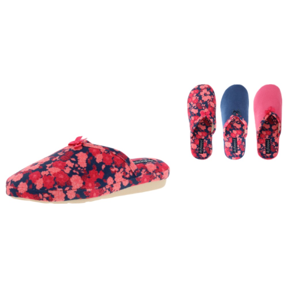 home-slippers-open-back-for-women-3-assorted-designs-flowers-size-36-41