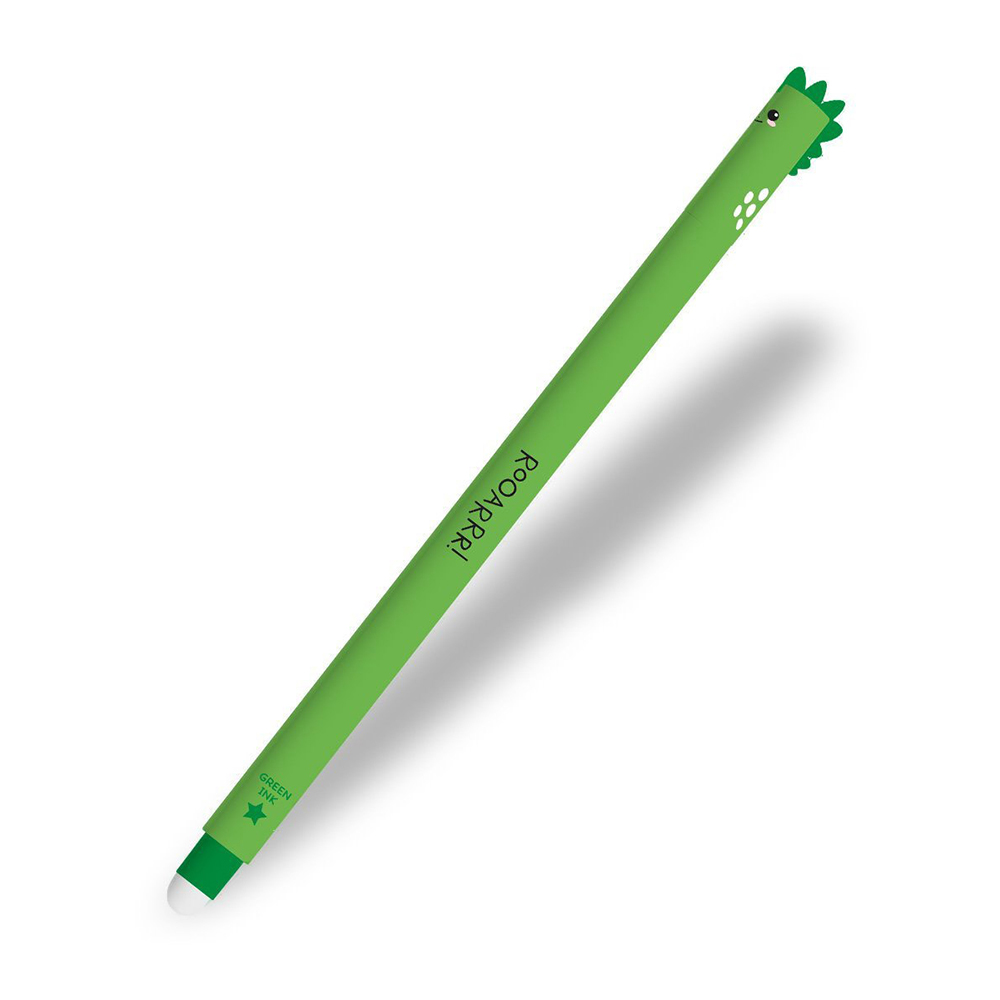 legami-milano-erasable-pen-dinosaur-green