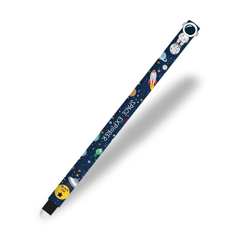 legami-milano-erasable-gel-pen-astronaut-space-explorer-black